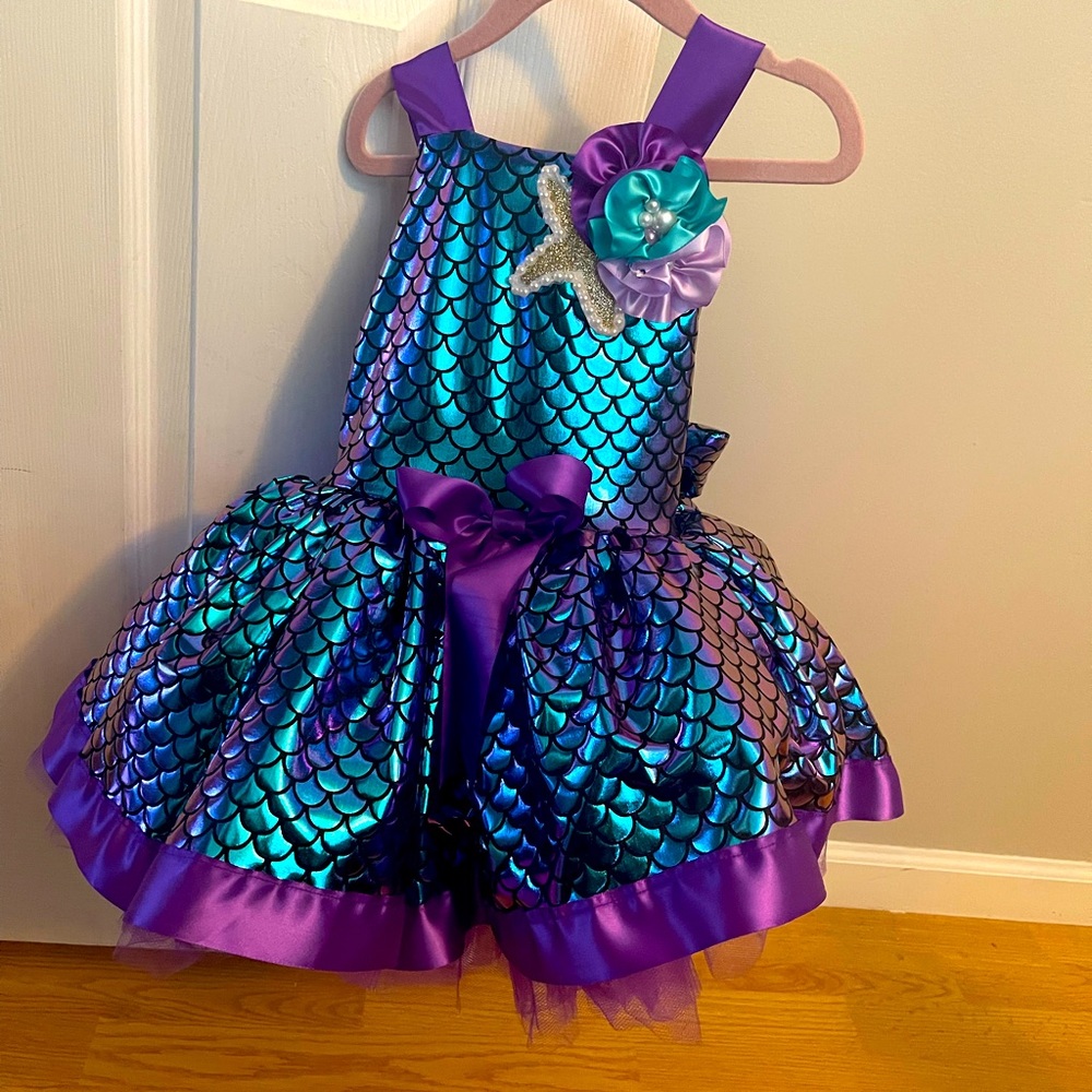 3T toddler mermaid dress